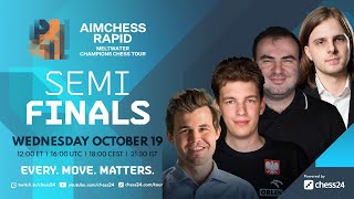 Champions Chess Tour: Aimchess Rapid | Day 6 | Commentary by David, Jovanka,  Kaja &amp; Irine