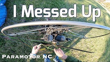 Mistakes were made - Paramotor NC #ppg #paramotor