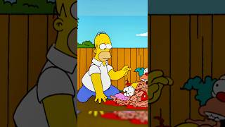 HOMERO ASESINA A KRUSTY🔪😱 #simpsons #thesimpsons #kinghomero #viralshort #memes