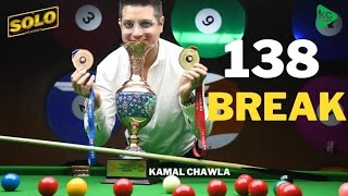138 Break: A Symphony Of Skill And Strategy By Kamal Chawla At Solo Academy