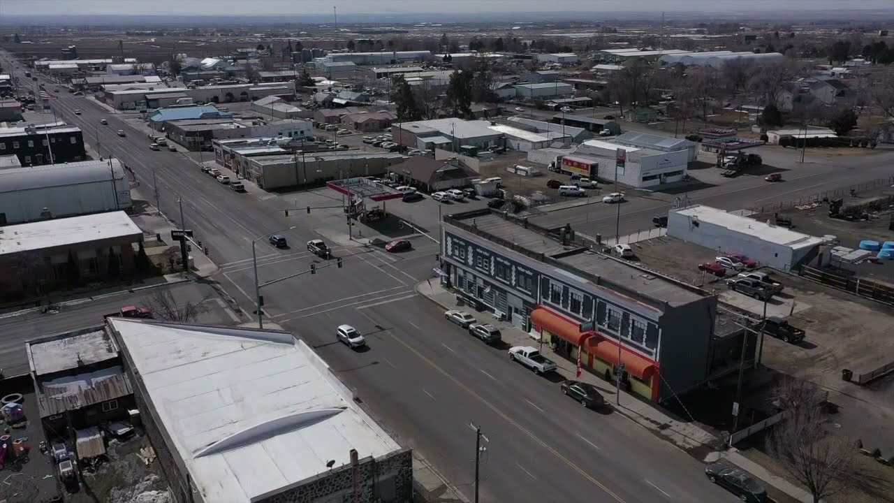 Drone Video of Wendell, Idaho YouTube