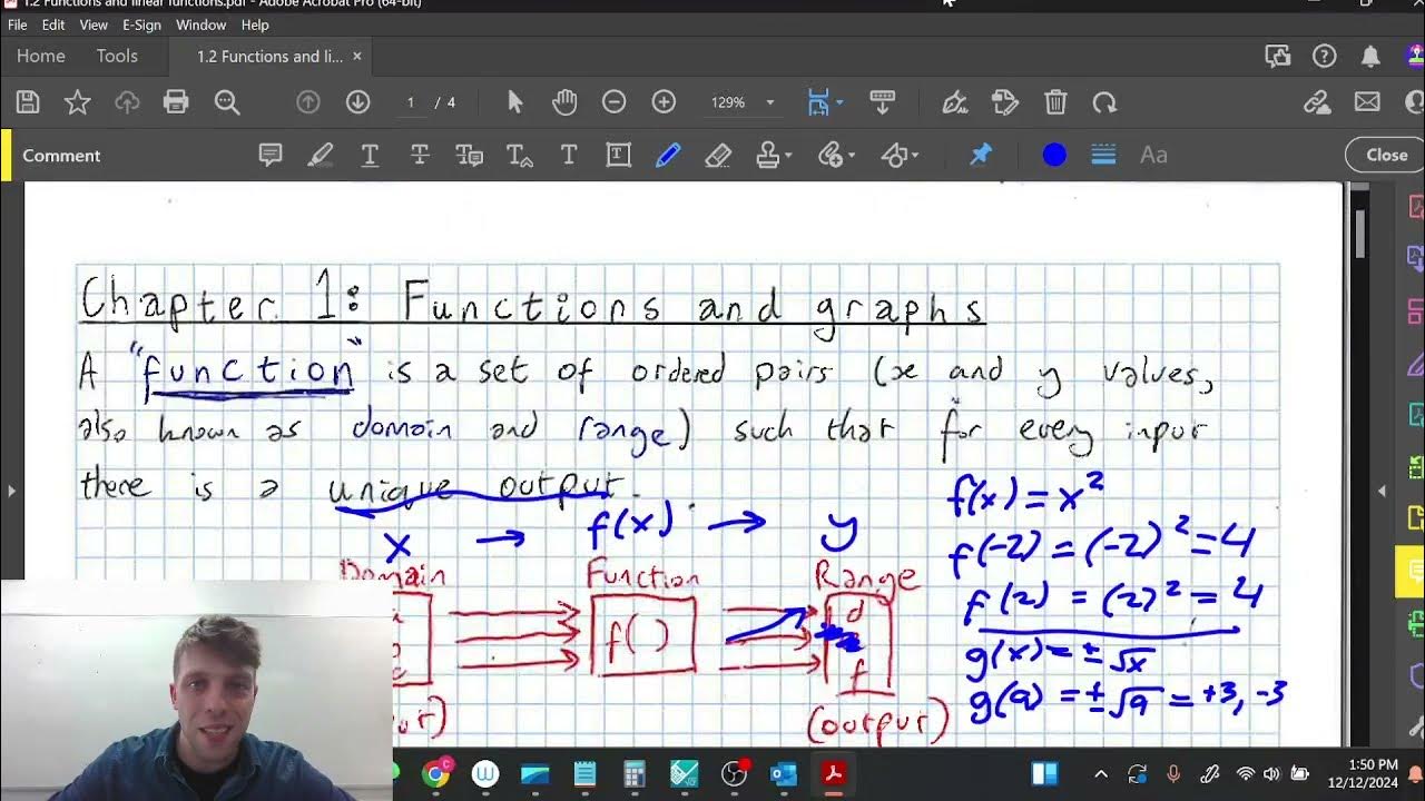 1.2c Determining a linear equation - YouTube