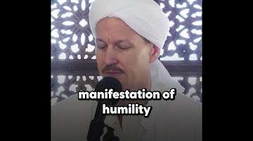 “Humility doesn’t mean that you’re a pushover…” (Shaykh Yahya Rhodus)