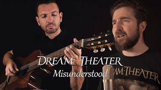 Dream Theater - Misunderstood cover, 1 guitar, 1 mic, 1 tablet