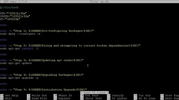 Simple Bash Script for linux system(Bash Script)