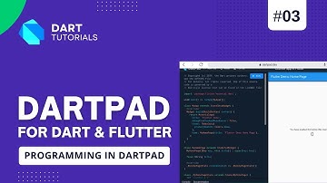 Dartpad Tutorial | Dartpad for Dart & Flutter | Dart Tutorial