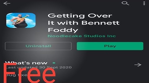 (120MB) How To Download Getting Over It On Android / ios !! 100 % Working !! Offline