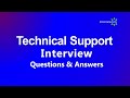 Technical Support Interview Questions and Answers for freshers | IT Technical Support |
