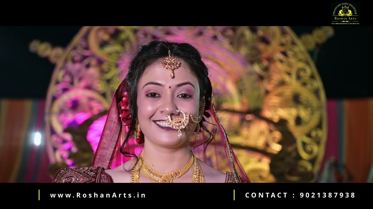 The Royal Wedding Story | Punam💞Suraj || RoshanArts 9021387938 #bestwedding  #2023 | #nagpurwedding