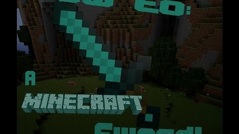 How to Model and Texture a Minecraft Sword in Blender 2.64 -The Tutorial Brothers