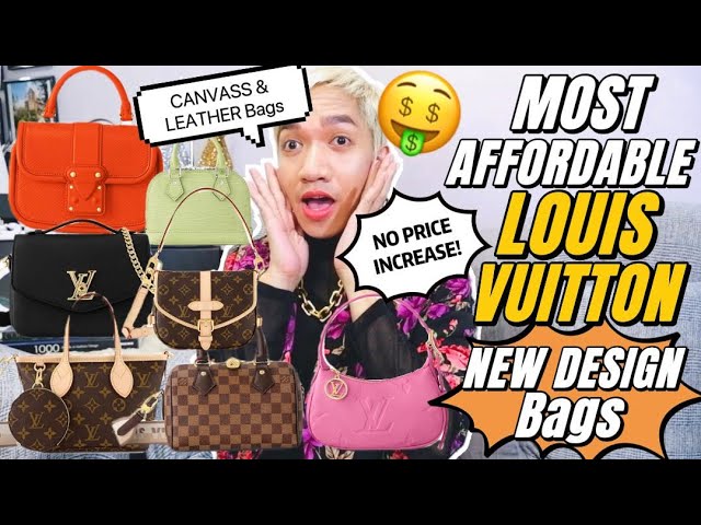 No LOUIS VUITTON PRICE INCREASE, Get these 25 MOST AFFORDABLE & Cheapest  NEWEST LOUIS VUITTON Bags 