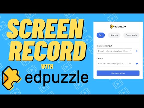 How To Screen Record with Edpuzzle [Fast, Easy, and 100% Free!] thumbnail