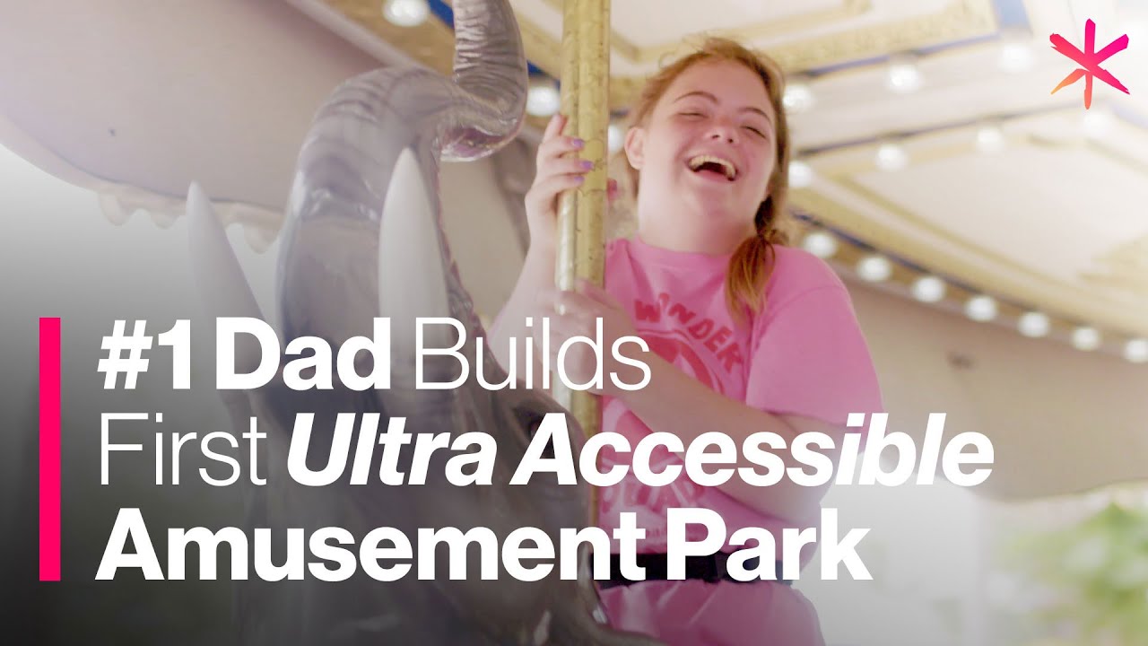 Dad Builds World's Most Accessible Amusement Park for Daughter | Freethink