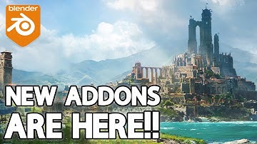 New Blender Addons & Updates 