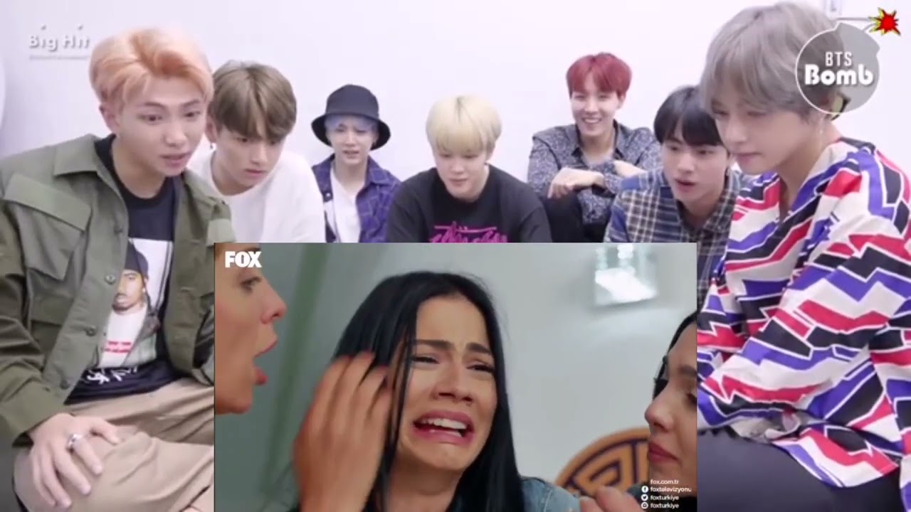 Bts reaction | Demet Özdemir - klip🔥✨