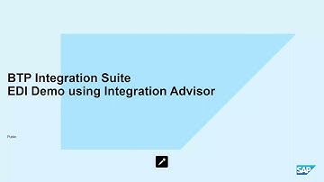 SAP BTP Integration Advisor Demo