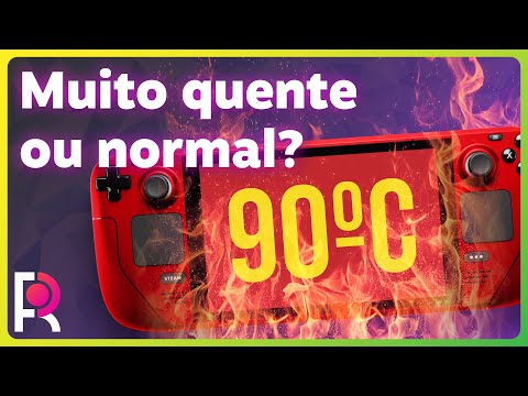 Calor DEMAIS pode SUPERAQUECER e QUEIMAR o Steam Deck!?🔥