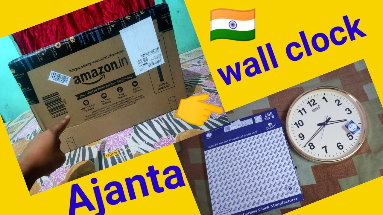 Ajanta Analog quartz wall clock ⏰//Ajanta big wall clock best wall