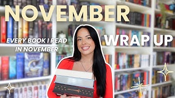 november reading wrap up 🌟 BOOKMAS DAY 1