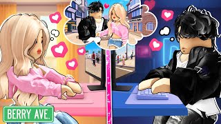 The Person Who Likes Me In An Online Game Is My Crush In Real Life | Berry Avenue Rp | Sweet Berry screenshot 5