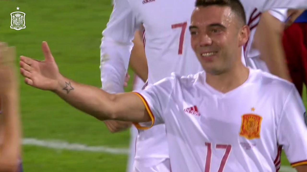 Los momentos más épicos de Iago Aspas con Selección - YouTube