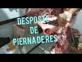 Desposte de pierna de ternera