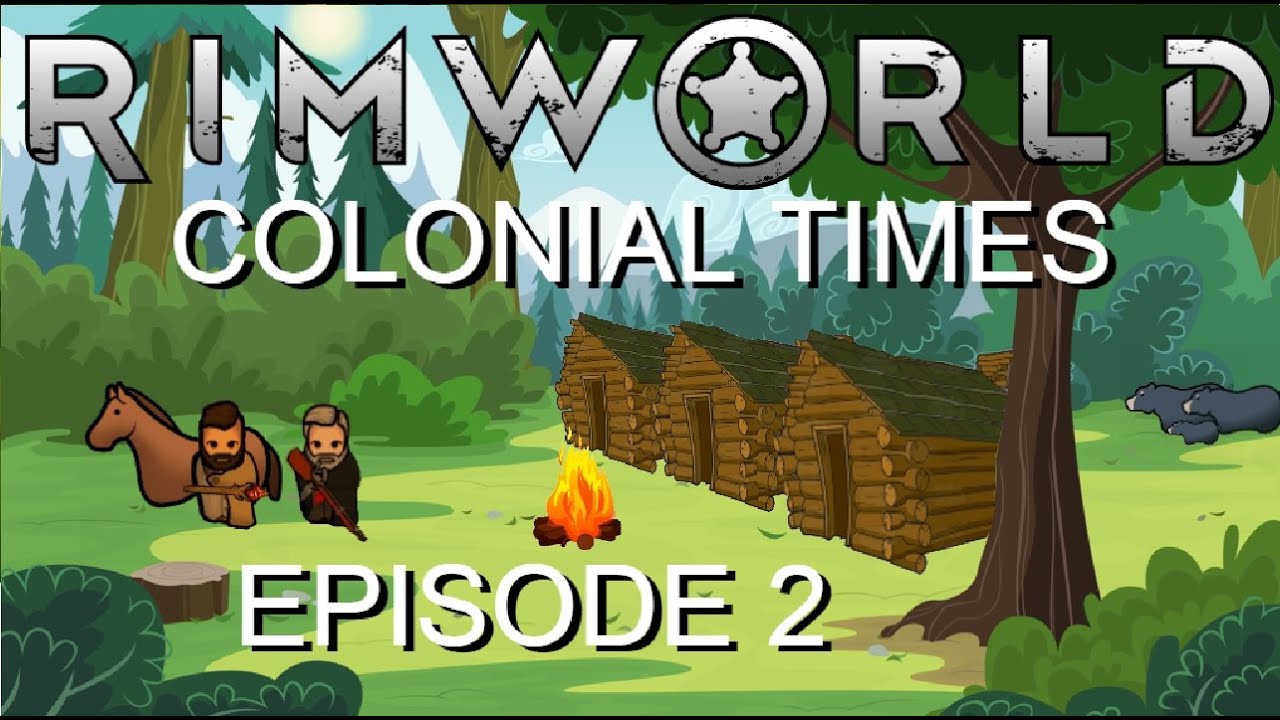 RimWorld Colonial Times Episode 2 City Walls - YouTube