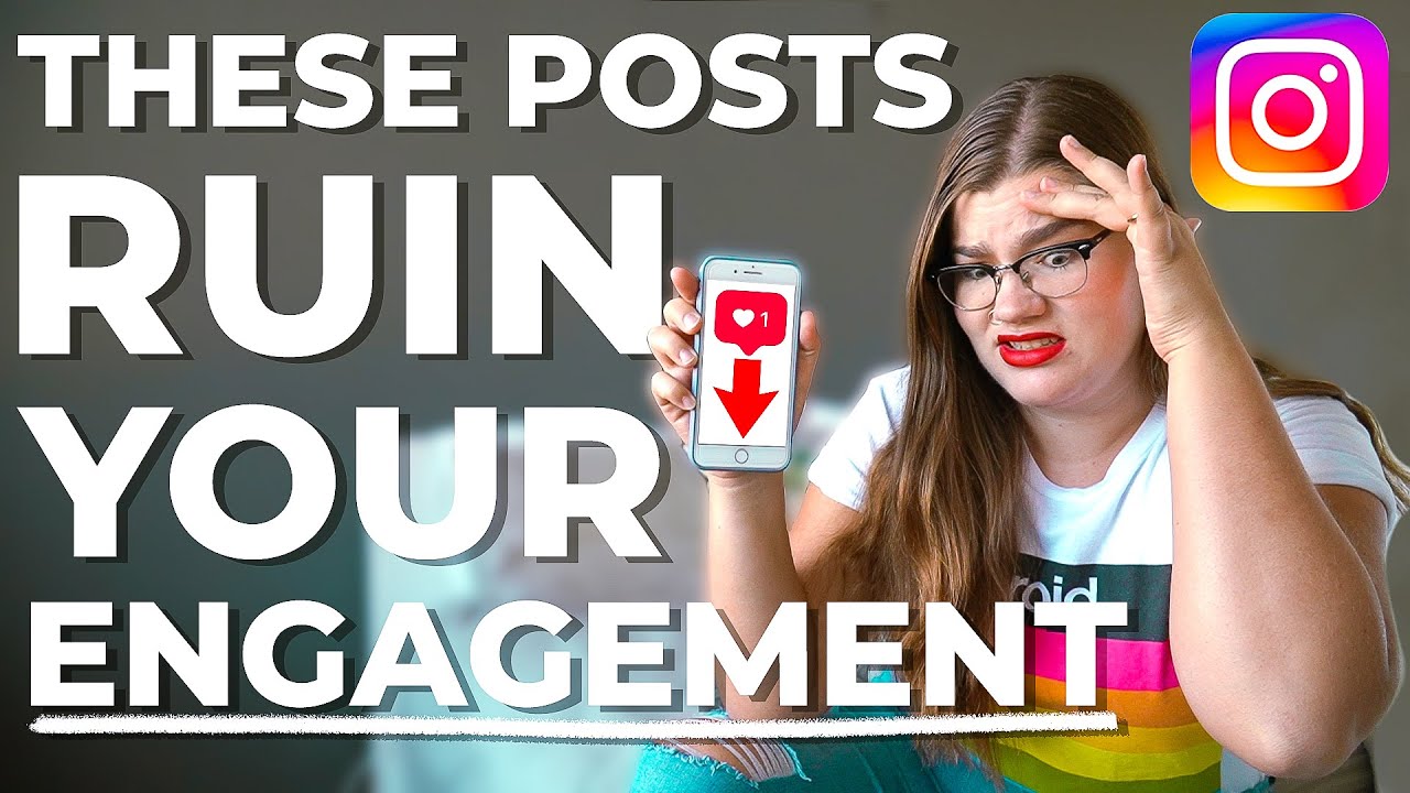 stop making THESE instagram posts and increase your engagement!