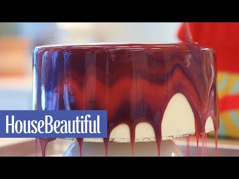 How to Make a Mirror Glaze Cake
