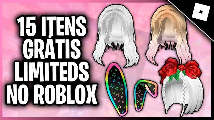 COMO PEGAR ITEM CABELO MASCULINO GRÁTIS + 15 ITENS GRÁTIS LIMITEDS AGORA NO  ROBLOX 