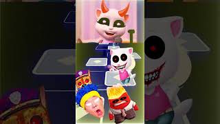 Talking Tom Exe 🆚 Inside Out Disgust 🆚 Scary Paw Patrol x Coffin Dance Tiles hop EDM Rush #shorts