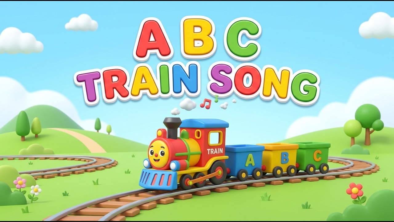 Learn the Alphabet with Train Song | for Kids & Toddlers - YouTube