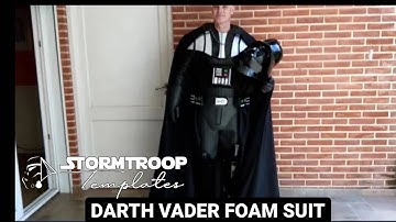 Darth Vader Clothes Foam Suit build