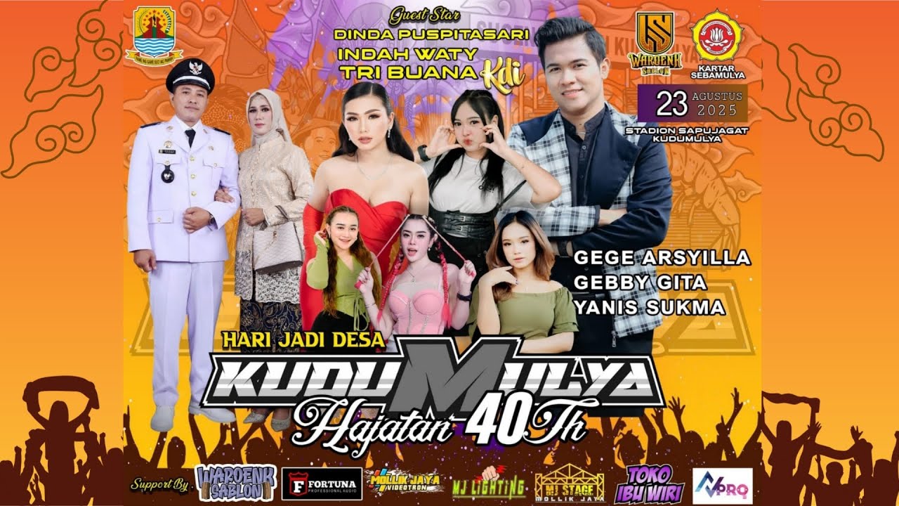 🔴 LIVE HARI JADI DESA KUDUMULYA KE 40 KEC. BABAKAN KAB.CIREBON || 23 AGUSTUS 2025