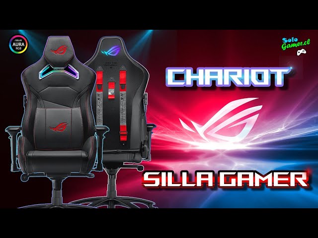 Review: Silla Gamer Premium 2020 - Asus ROG Chariot, una verdadera Belleza  - YouTube