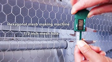 High speed hexagonal mesh making machine for Brazil customer(Reverse twist type)