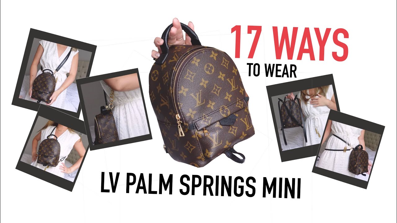 Louis Vuitton Palm Springs Mini Backpack Fake vs Real Comparison -  Handbagholic