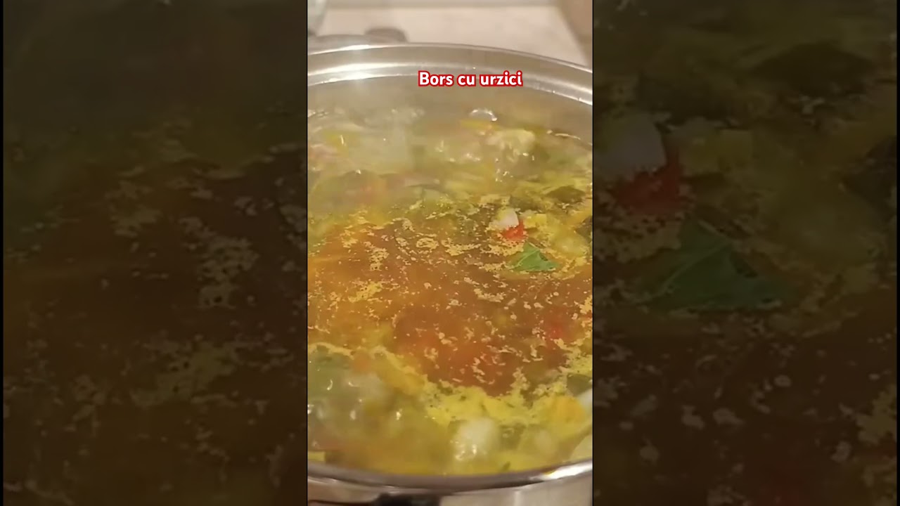 BORS CU URZICI 🌱🍲🤤