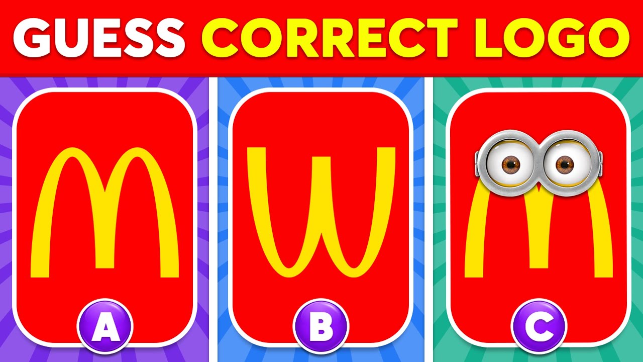 Угадай правильный логотип 🤔✅ | 60 известных логотипов | Викторина по логотипам 2026