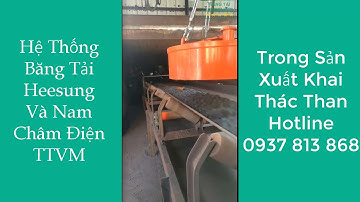 Nam Châm Điện TTVM : Phương Pháp Lọc Tách Sắt Trên Băng Tải Hiệu Quả 95% - Băng Tải Heesung