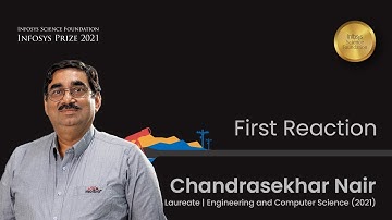 Chandrasekhar Nair reacts to winning the Infosys Prize 2021 in Engineering & Computer Science