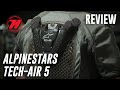 Alpinestars techair 5  lairbag moto rvolutionnaire 