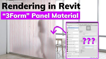 Rendering a "3Form" Panel in Revit Tutorial (Office Hour Sessions)