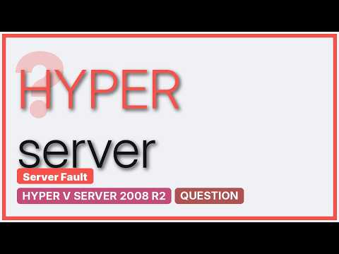 DevOps & SysAdmins: Hyper-V R2 as a VM on another virtual OS (2 Solutions!!)