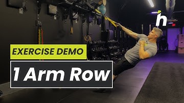 1-Arm TRX Row with Rotation | Unilateral Strength & Core Control