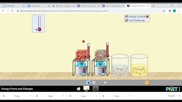 PhET ‪Energy Forms and Changes‬ Heat 1