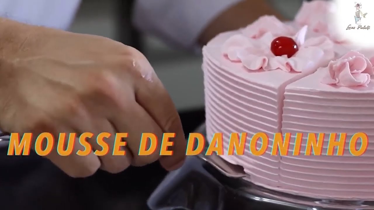 DOBRE SUAS VENDAS PRODUZINDO ESSE BOLO MOUSSE - Bolo mousse danoninho - Lucas Piubelli
