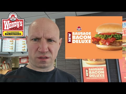 Wendy's New Sausage Bacon Deluxe!