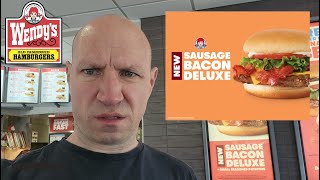 Wendy's New Sausage Bacon Deluxe!