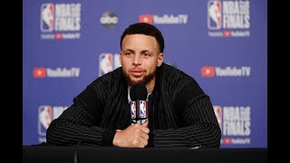 Stephen Curry - Full Press Conference | Game 1 | Warriors vs Raptors